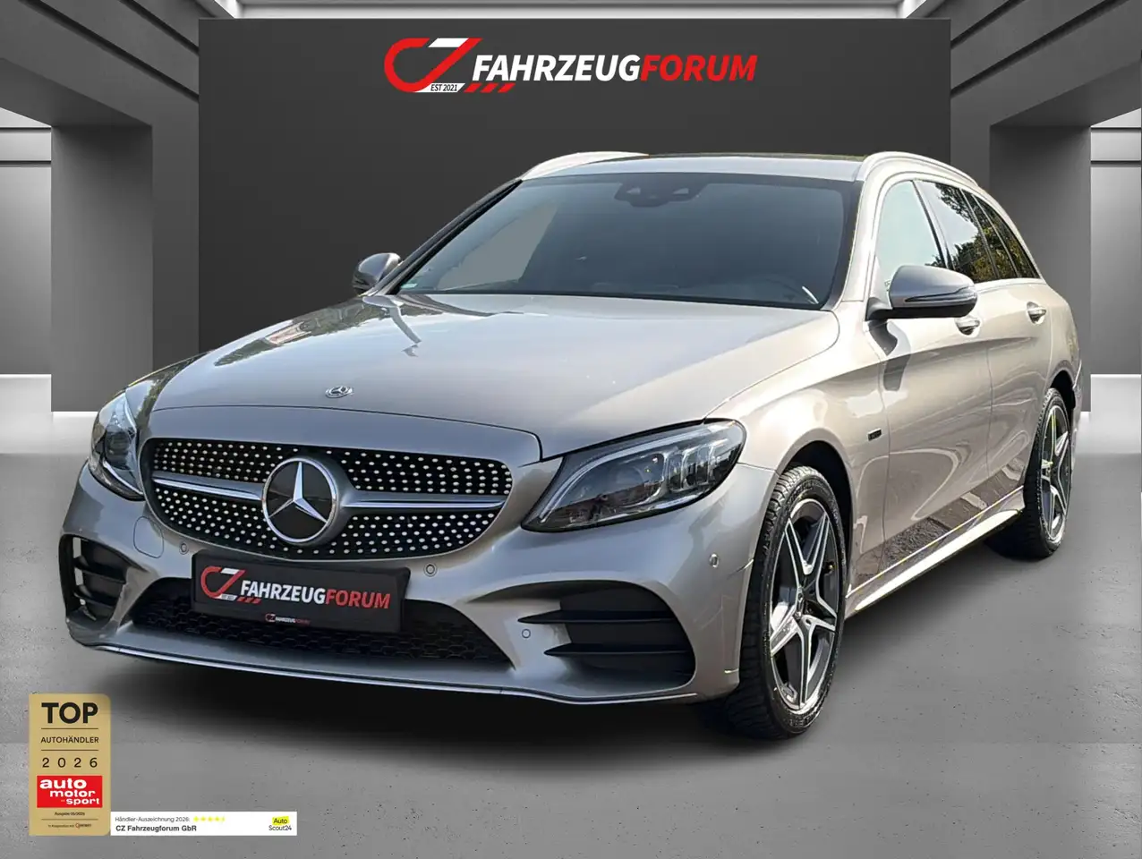 Mercedes-Benz C 300 de T AMG*DAB+* Widescreen*keyless*LED High — photo 1 of 15