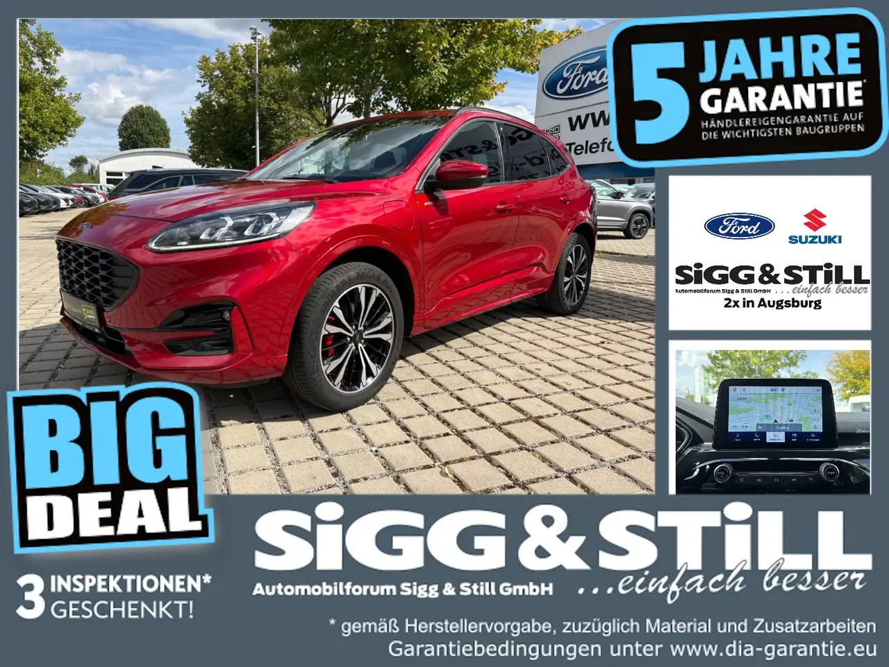 Ford Kuga 2.5 PHEV ST-Line X AHK*LED*HUD*LM19*EL-KLAPPE — photo 1 of 30