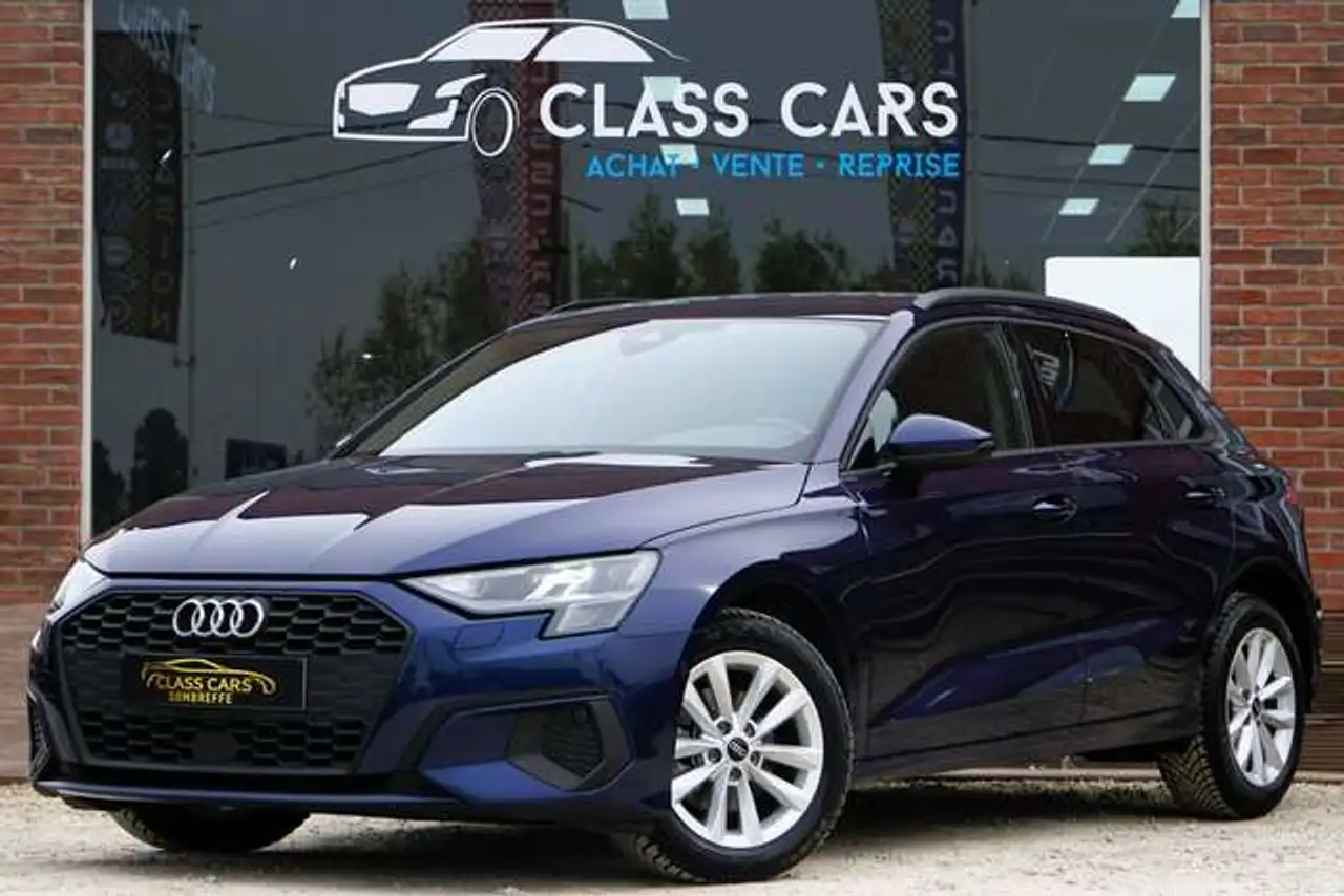 Audi A3 30 TDi 2.0 NAVI PDC CARPLAY CARNET COMPLET EURO 6d — photo 1 of 27