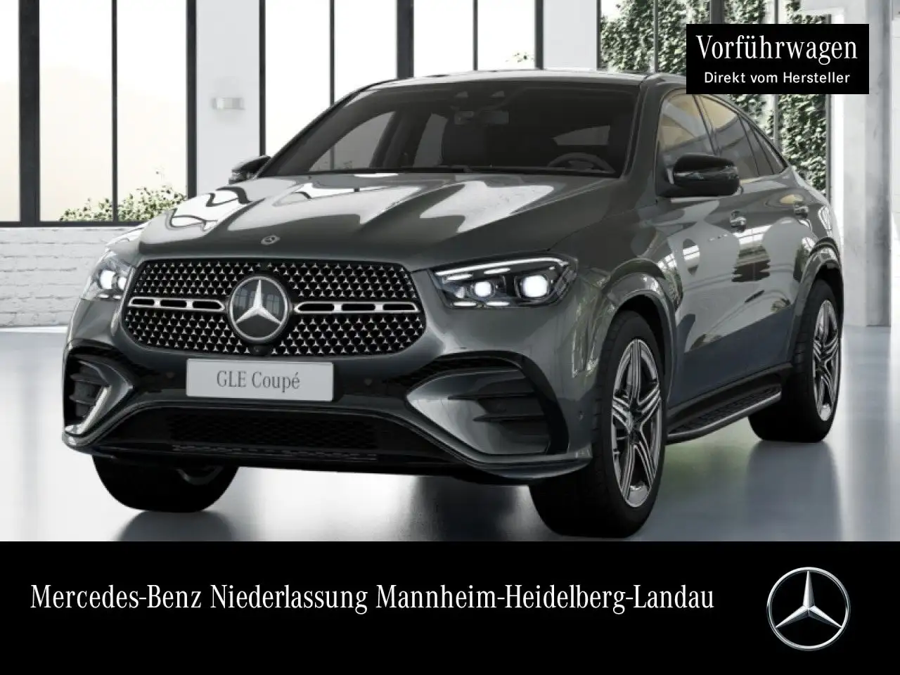 Mercedes-Benz GLE 350 de Coupé 4M AMG+NIGHT+PANO+360+AHK+SPUR — photo 1 of 21