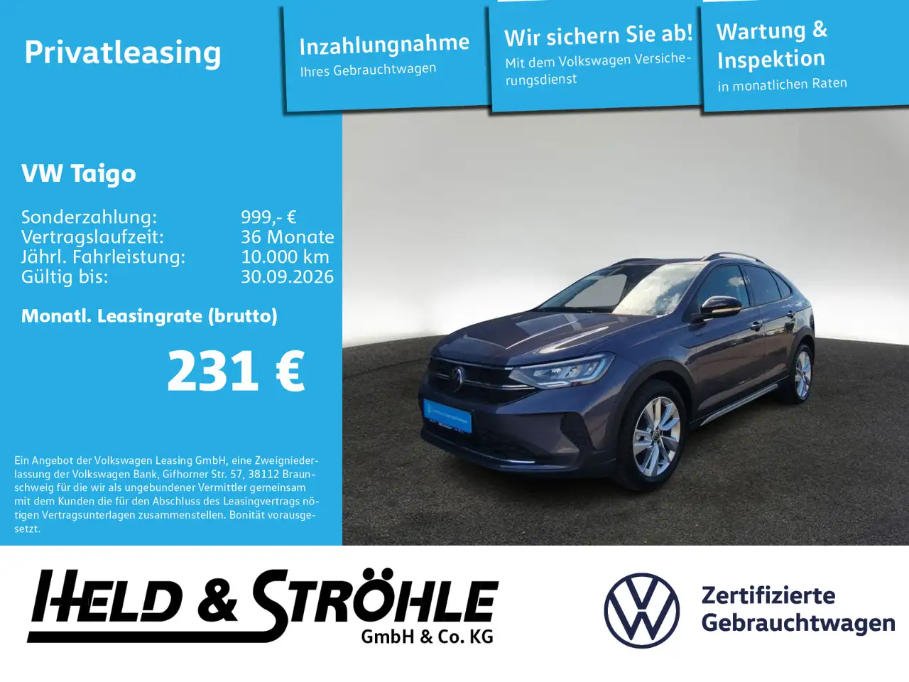 Volkswagen Taigo GOAL 1.5 TSI DSG LED NAVI ACC PDC SHZ APP — photo 1 of 15