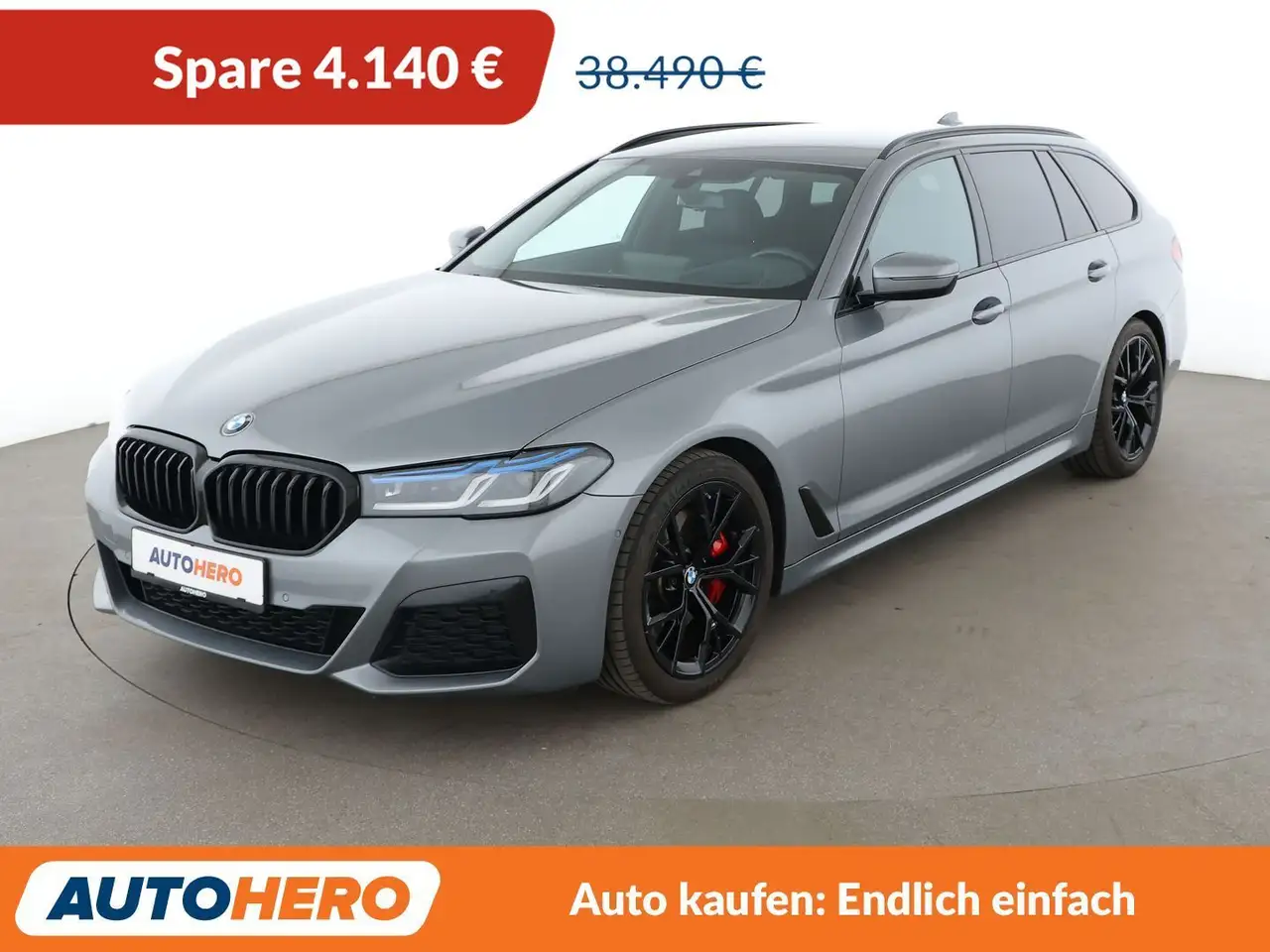 BMW 520 520d Mild-Hybrid M Sport Aut.*NAVI*HUD*LASER* — photo 1 of 40
