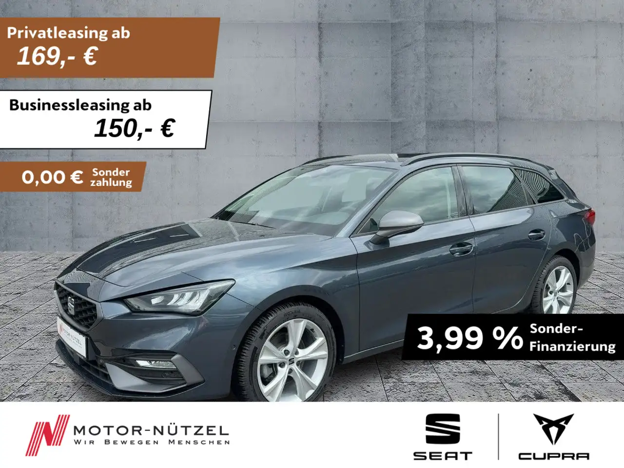 SEAT Leon ST 1.5 TSI FR-LINE LED+NAVI+ACC+SHZ+PDC+RFK — photo 1 of 20
