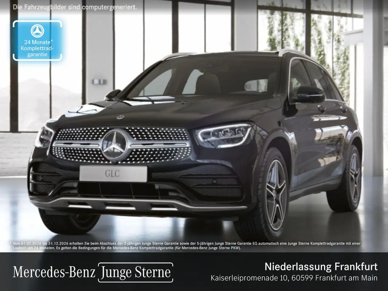Mercedes-Benz GLC 300 4M AMG+PANO+360+AHK+LED+FAHRASS+BURMESTER — photo 1 of 23