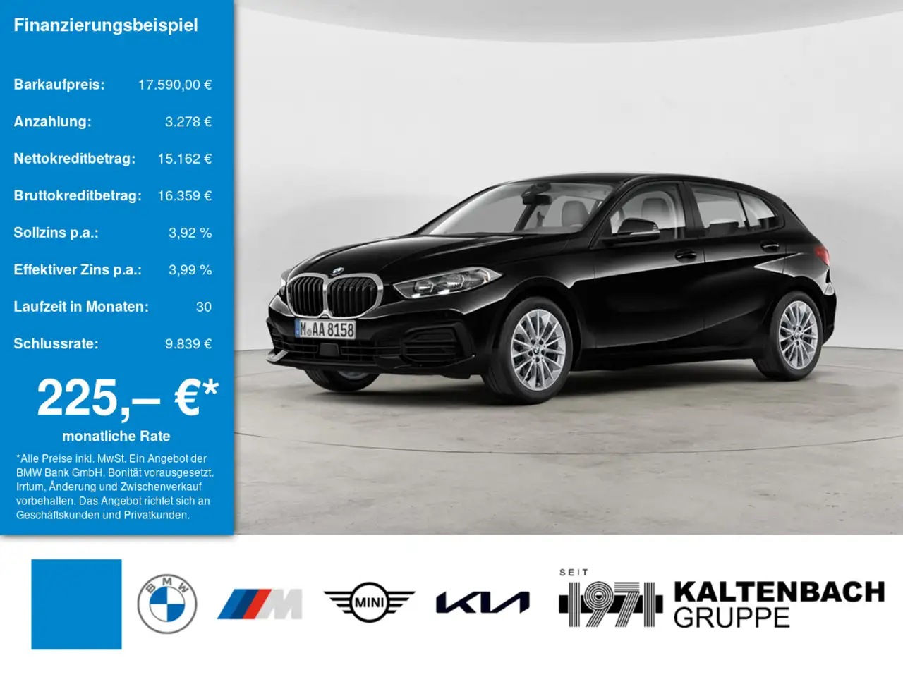 BMW 116 d W-LAN NAVI SITZHEIZUNG PDC KLIMA — photo 1 of 6