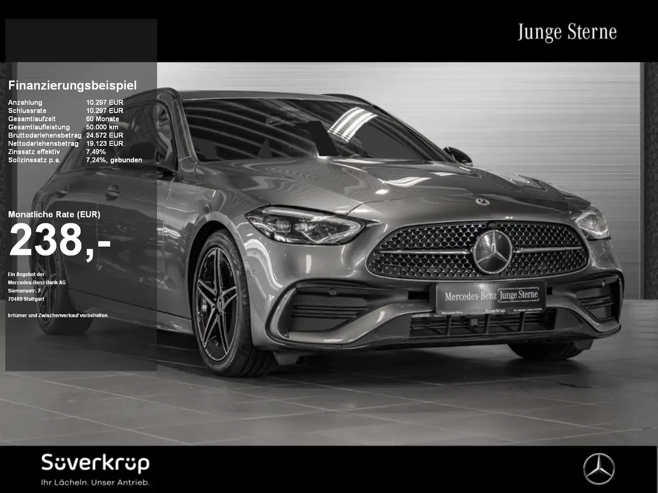 Mercedes-Benz C 200 d T // AMG NIGHT AHK KAMERA SPUR PDC SHZ — photo 1 of 28