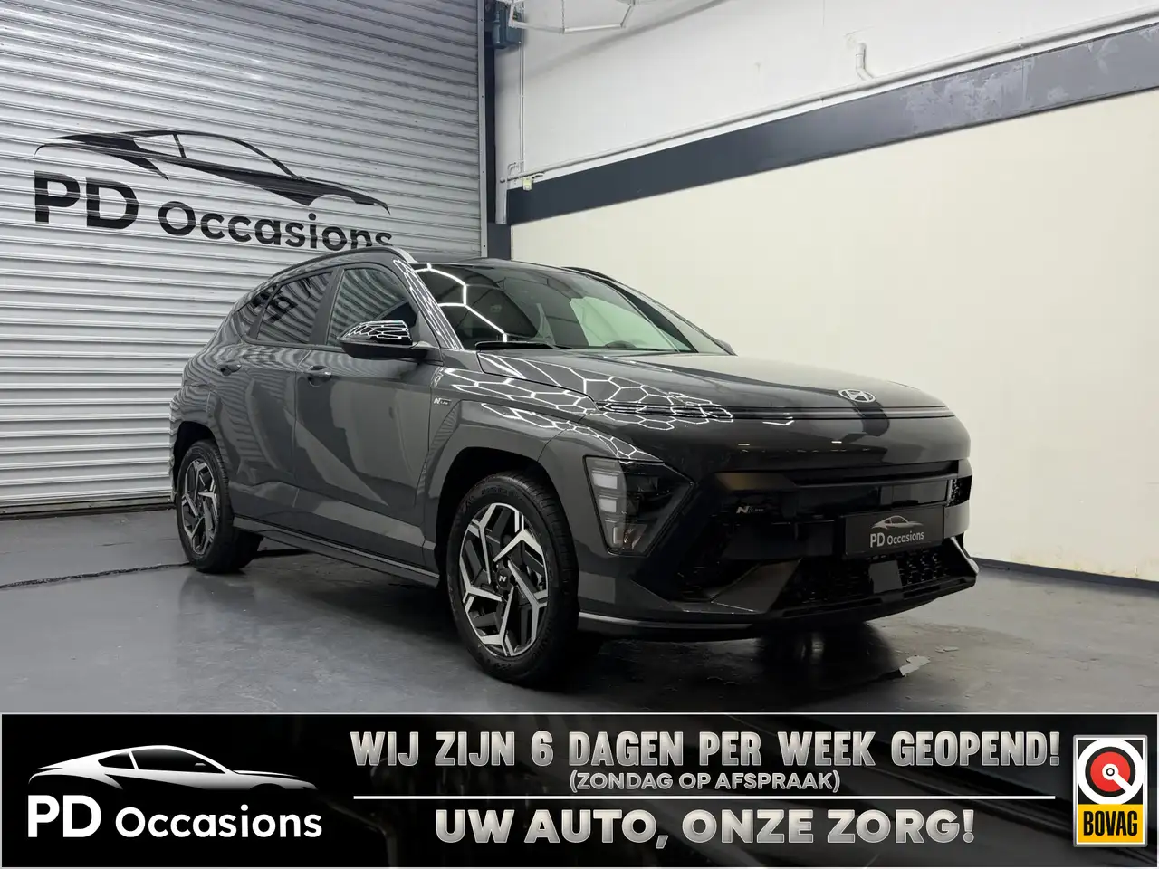 Hyundai KONA 1.6 GDI HEV N Line - Elek. Stoelen. - Camera - Cli — photo 1 of 40