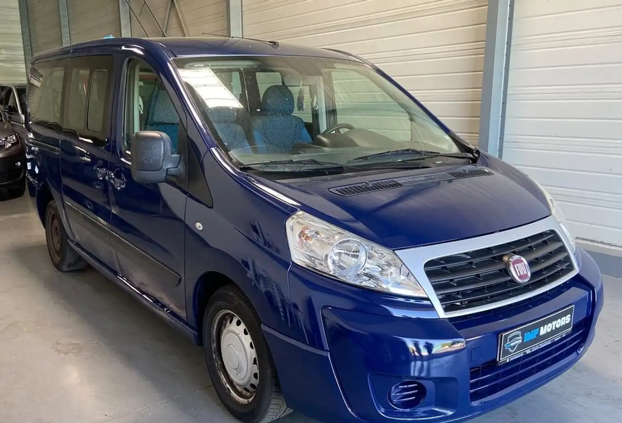 Fiat Scudo 2,0 HDI 128cv L2 H1 ( LONG ) boîte 6 Clim 9 places porte latéral centralisée CT OK de Mois GARANTIE Payement 3 4 f — photo 1 of 5