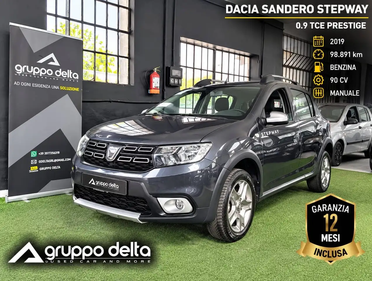 Dacia Sandero Sandero Stepway 0.9 tce Techroad 90cv my19 — photo 1 of 10