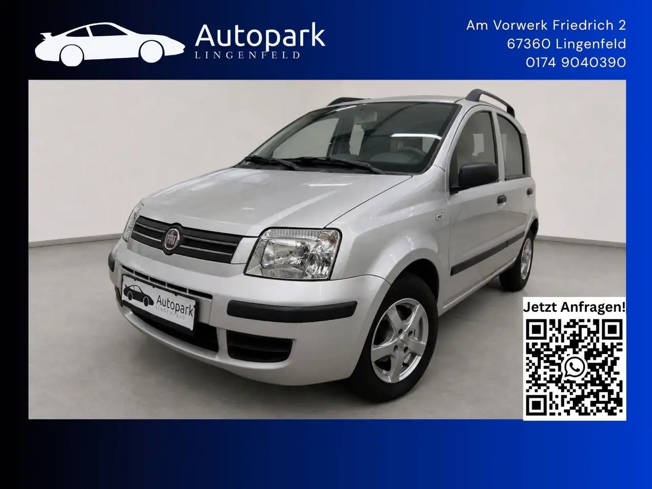 Fiat Panda 1.2 8V Dynamic | 1.Hand | HU NEU | Klima | — photo 1 of 18