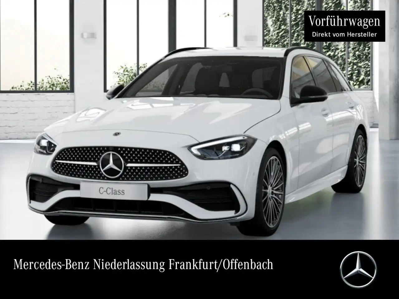 Mercedes-Benz C 180 T AMG+NIGHT+360+LED+19"+TOTW+KEYLESS+9G — photo 1 of 20