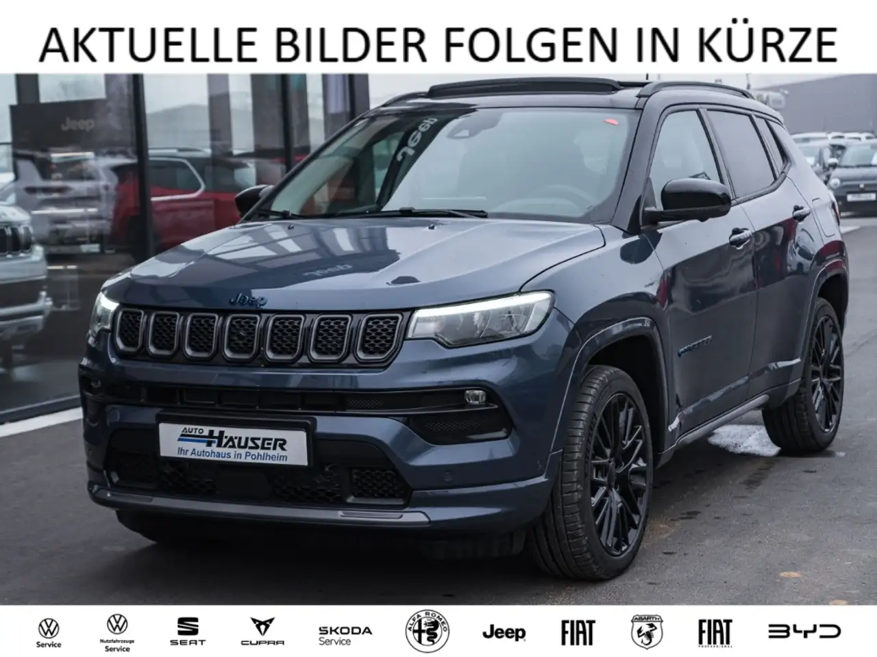 Jeep Compass PHEV S 4xe PANO WINTER TECH NAVI KAMERA PARK LED S — photo 1 of 29