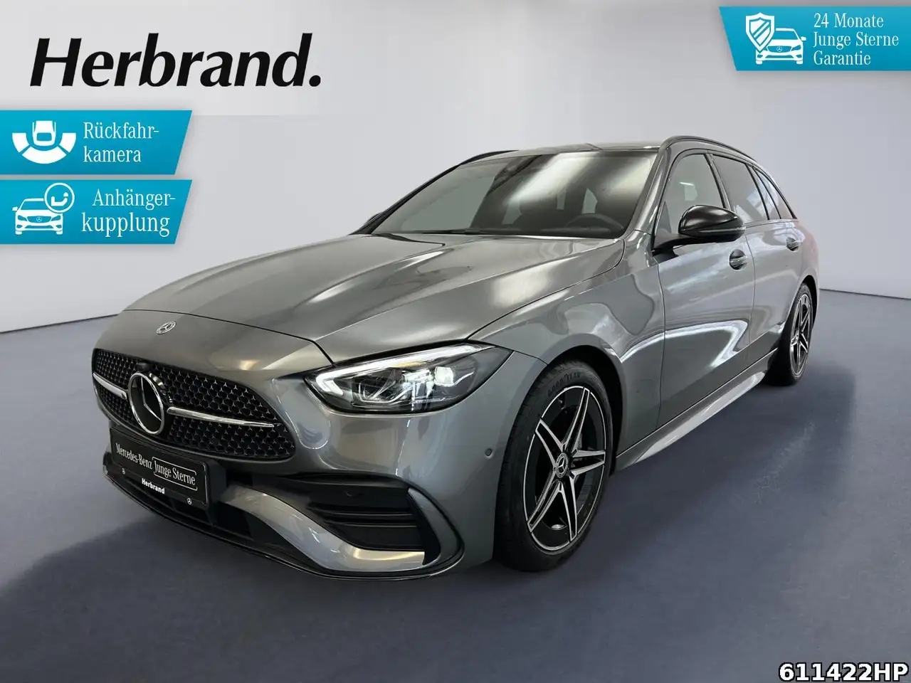 Mercedes-Benz C 300 T AMG AHK Distronic Night Kamera Carplay — photo 1 of 15