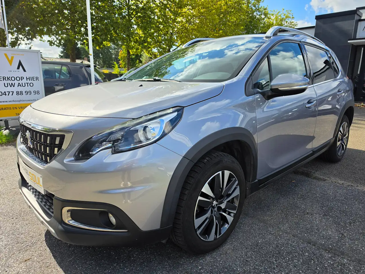 Peugeot 2008 1.2i, 2017, 97.450Km, Automaat, Cam., Garantie — photo 1 of 15