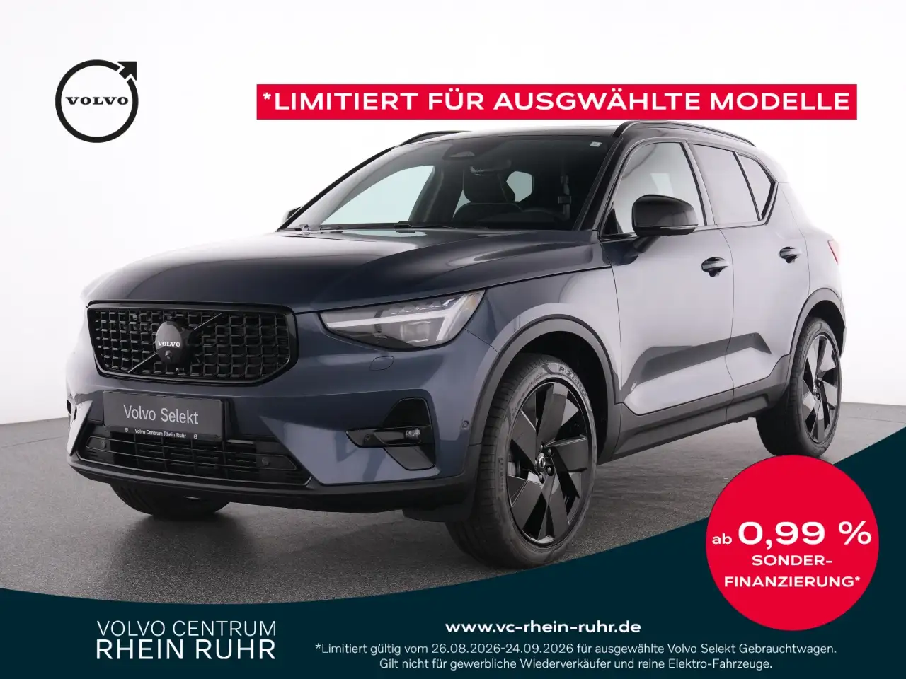 Volvo XC40 B3 Ultra Black +STANDHZ+AHK+LED+ACC+BLIS+ — photo 1 of 27