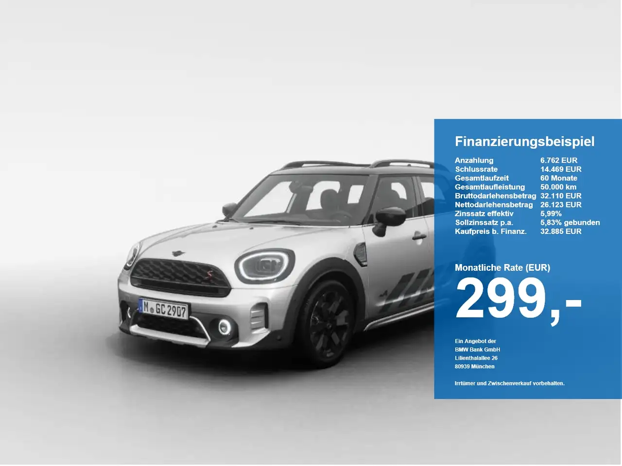 MINI Cooper SD Countryman Cooper SD ALL4 Countryman LED ACC Pano RFK HUD — photo 1 of 11