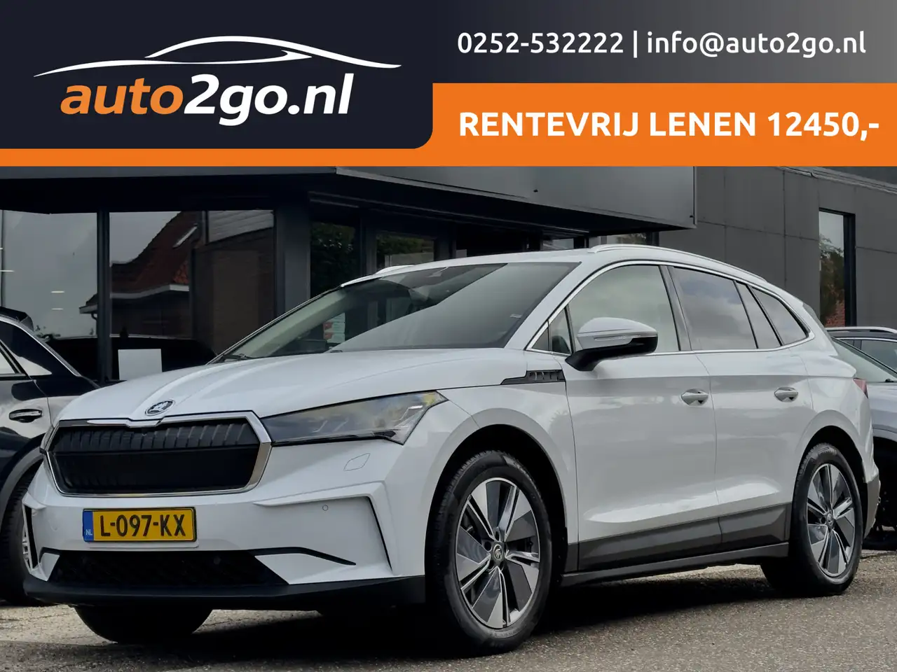 Skoda Enyaq iV 80 ACTIE! BETAAL NU 50% 12450 DE REST IN 2JR RE — photo 1 of 27