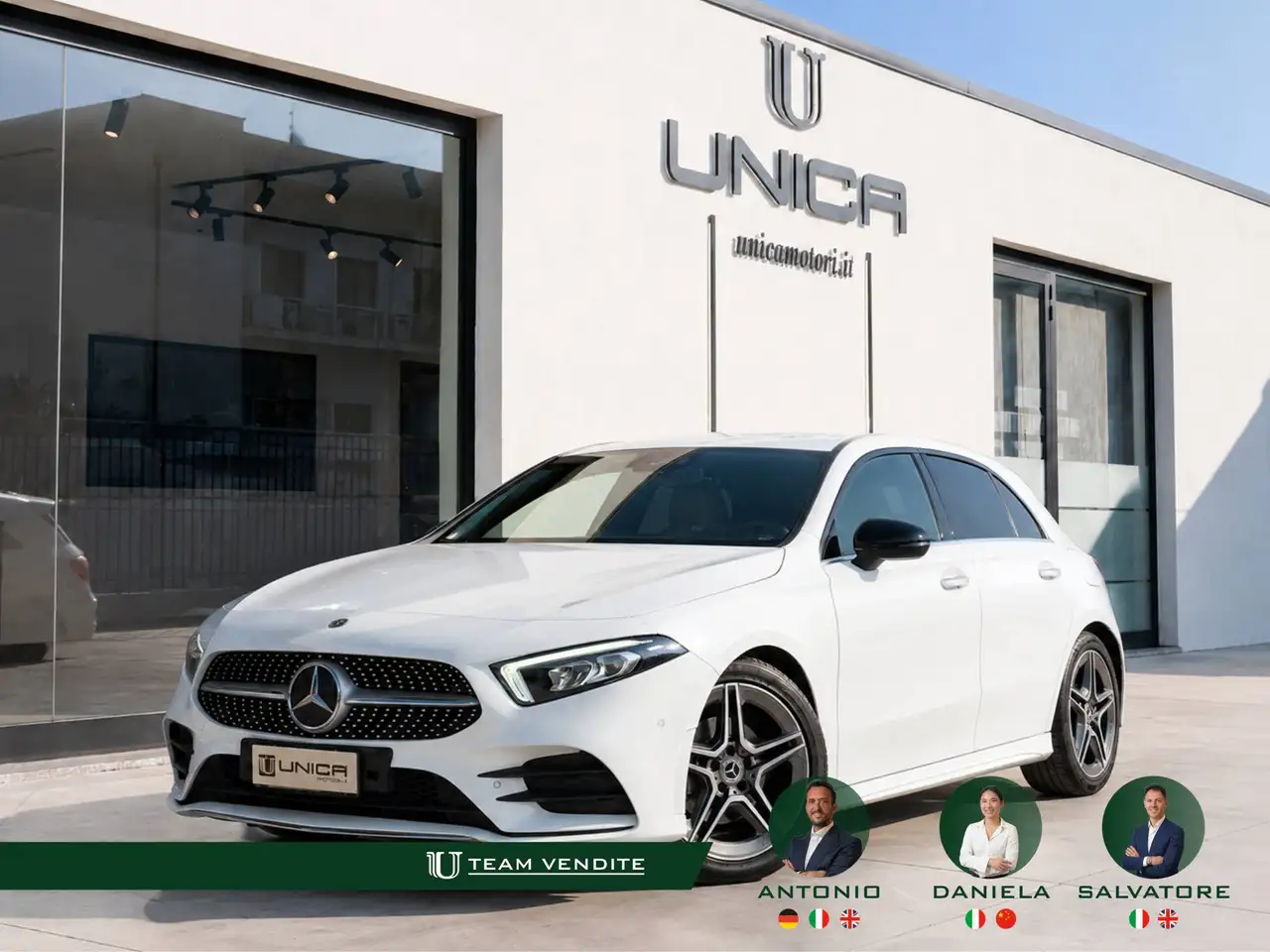 Mercedes-Benz A 180 d 1.5 116 CV AMG Premium COLOR LED - CAMERA - AMG18" - FULL LED — photo 1 of 14