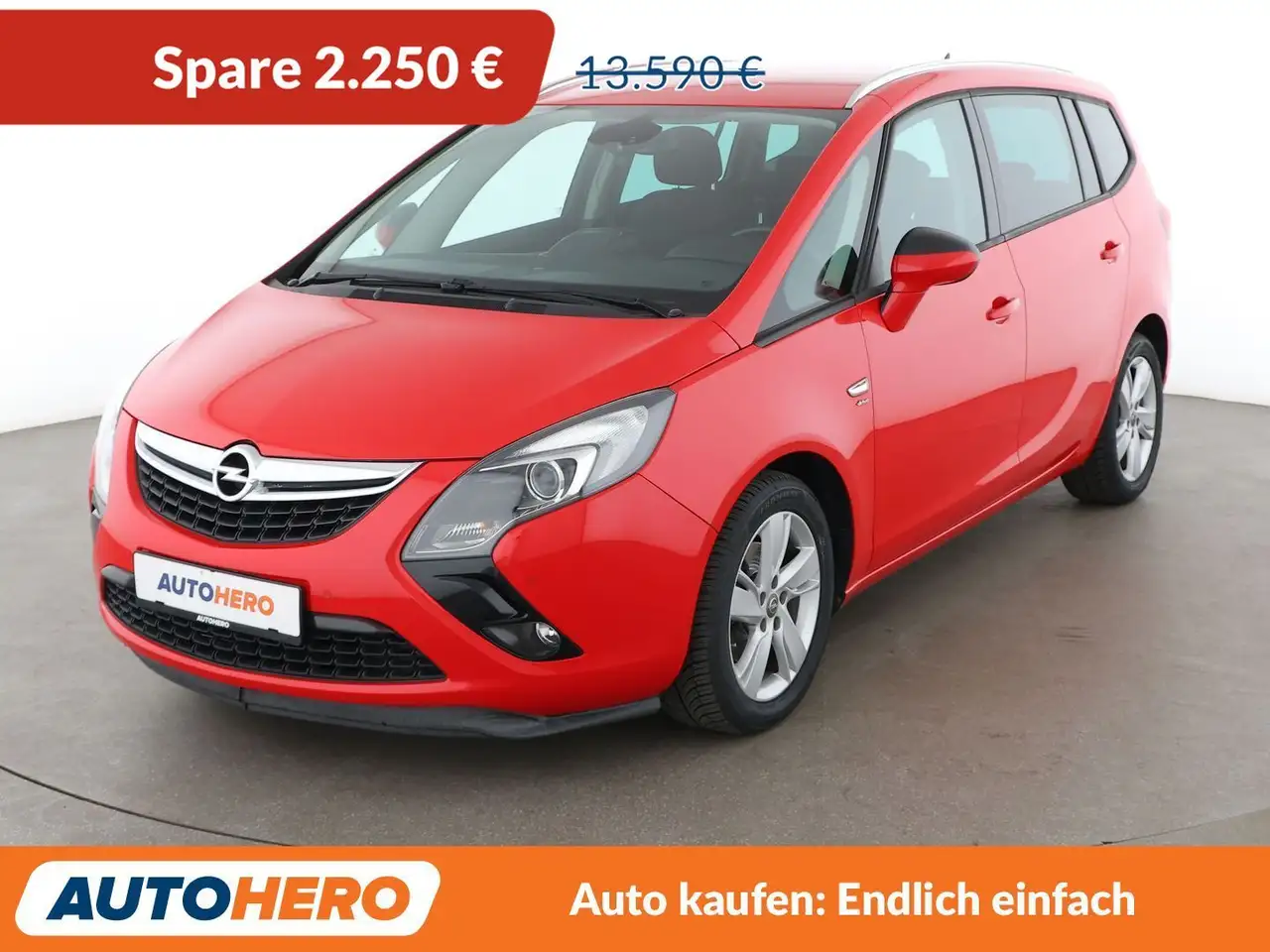 Opel Zafira Tourer 1.4 Turbo Drive*NAVI*TEMPO*PDC*SHZ*ALU*KLIMA* — photo 1 of 15