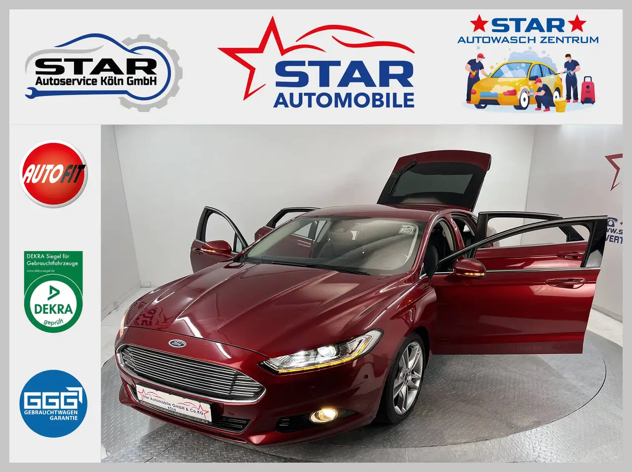 Ford Mondeo Mondeo Titanium 2.0 EcoBoost Design Business EU6 — photo 1 of 40