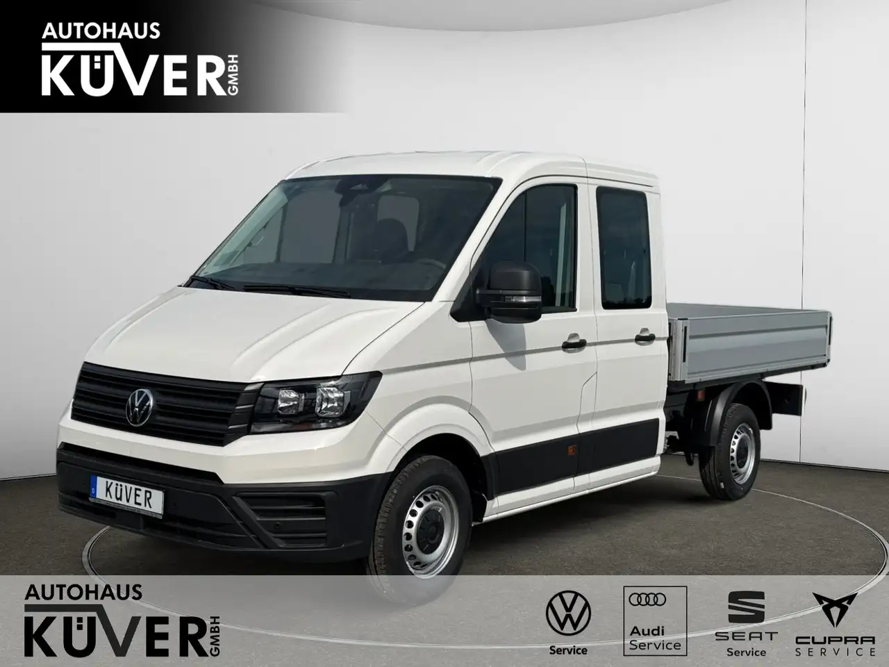 Volkswagen Crafter Doka 35 Pritsche 2.0 TDI MR 7S*AHK*PDC — photo 1 of 16