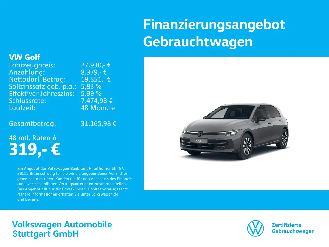 Volkswagen Golf Goal 2.0 TDI DSG Navi ACC AHK — photo 1 of 10