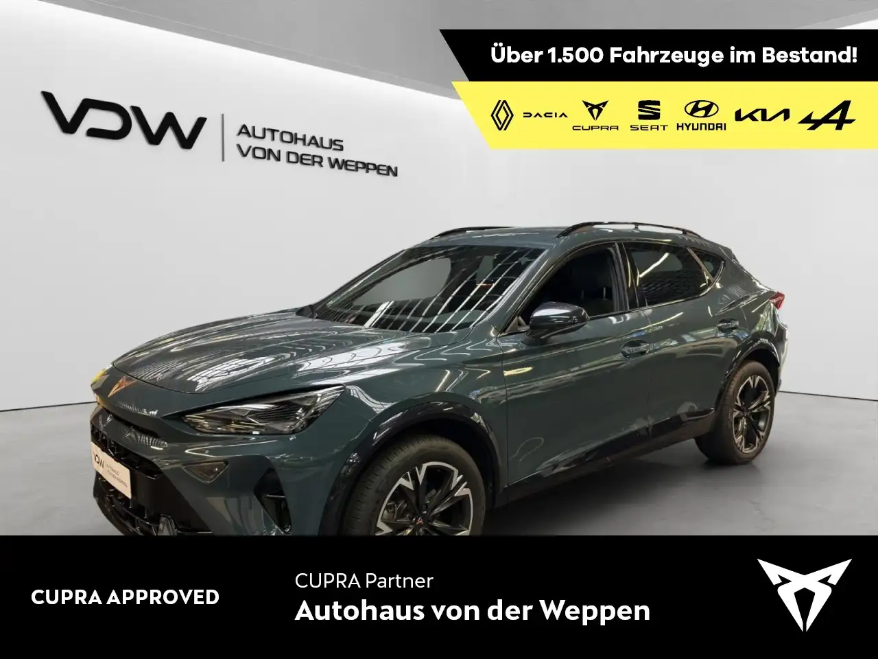 CUPRA Formentor 1.5 eTSI AHK Sennheiser Winterpaket Klima Navi — photo 1 of 15