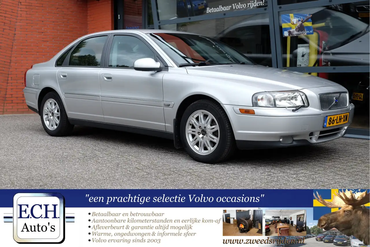 Volvo S80 2.4T 200 pk Elektr. stoel, Dealer onderhouden, Lee — photo 1 of 25