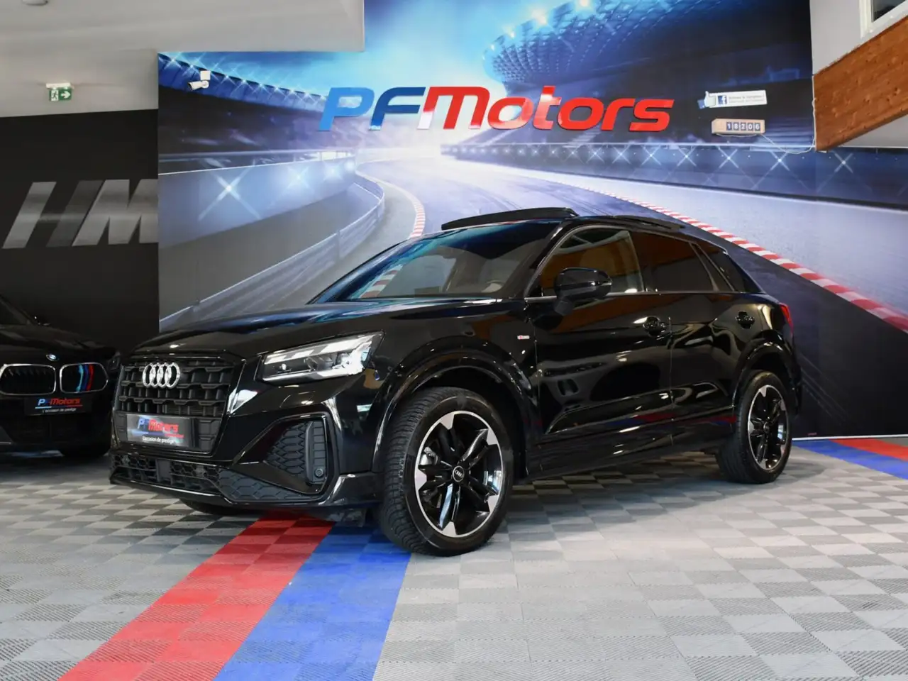 Audi Q2 S-Line 35 TFSI 150 S-Tronic GPS Virtual TO Caméra Mode Semi Cuir Pré Sense Smartphone JA 18 Pas De Malus — photo 1 of 30