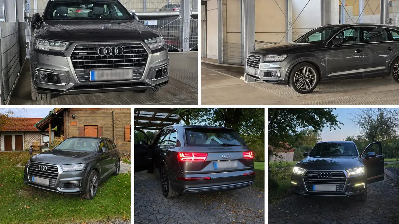 Audi Q7 e-tron PHEV 3,0 TDI quattro Tiptronic/Pano/Head/Daytona/S — photo 1 of 7