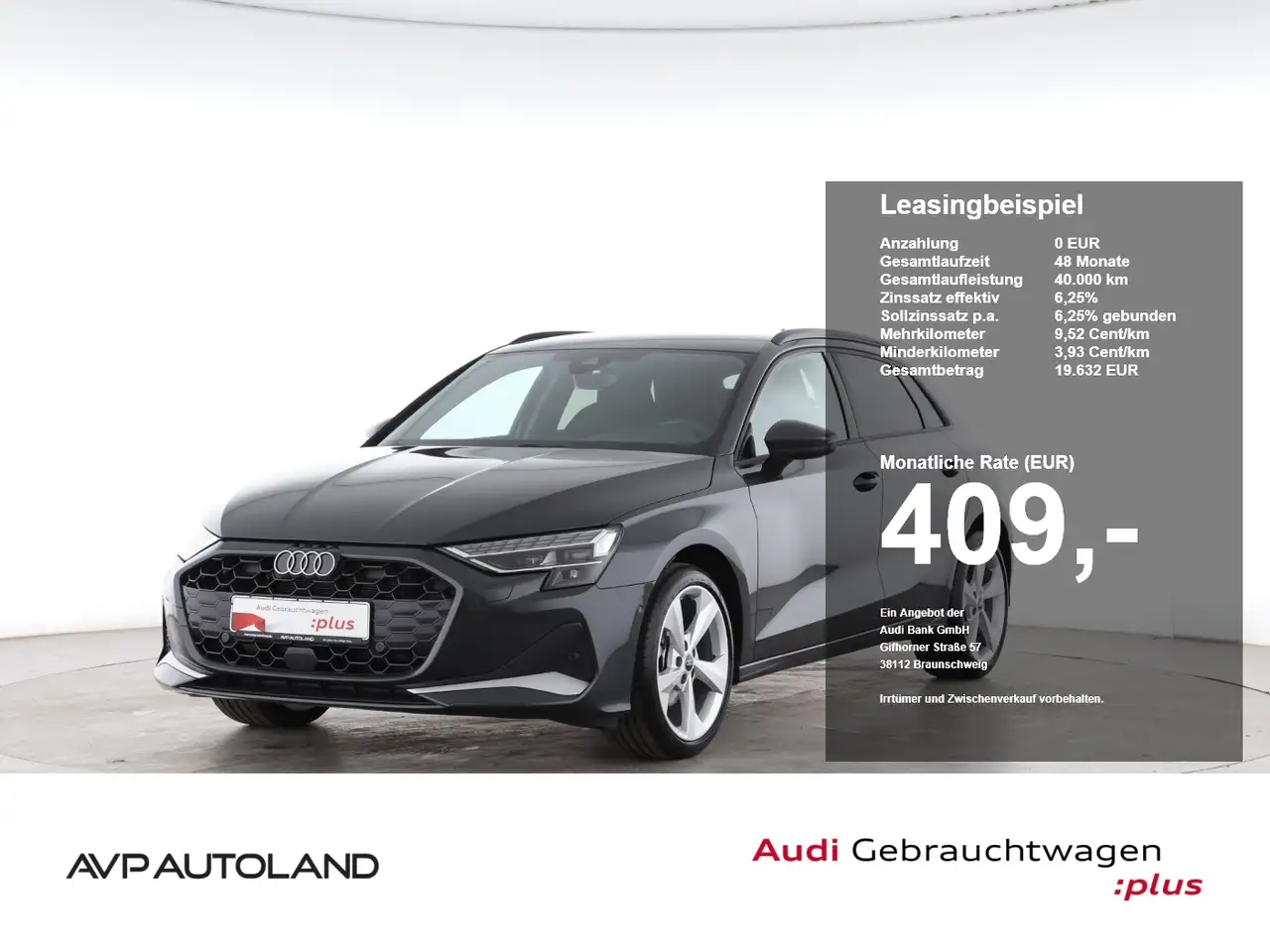 Audi A3 Sportback 30 TFSI S tronic advanced HUD Nav+ — photo 1 of 15