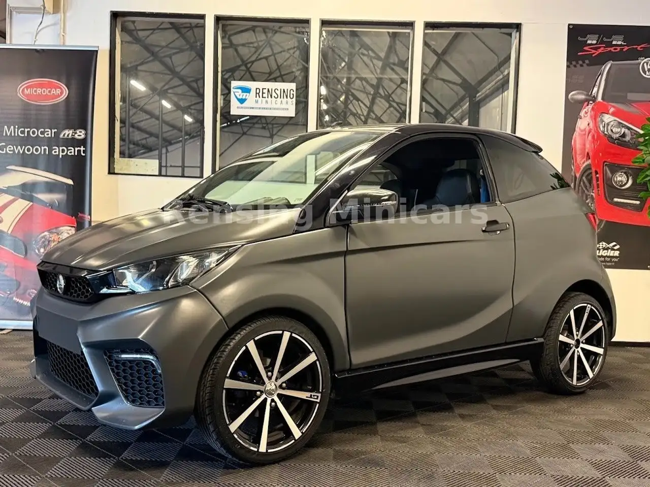Aixam Andra Coupé GTI Matt Grey Klima Mopedauto Microcar 45 — photo 1 of 15