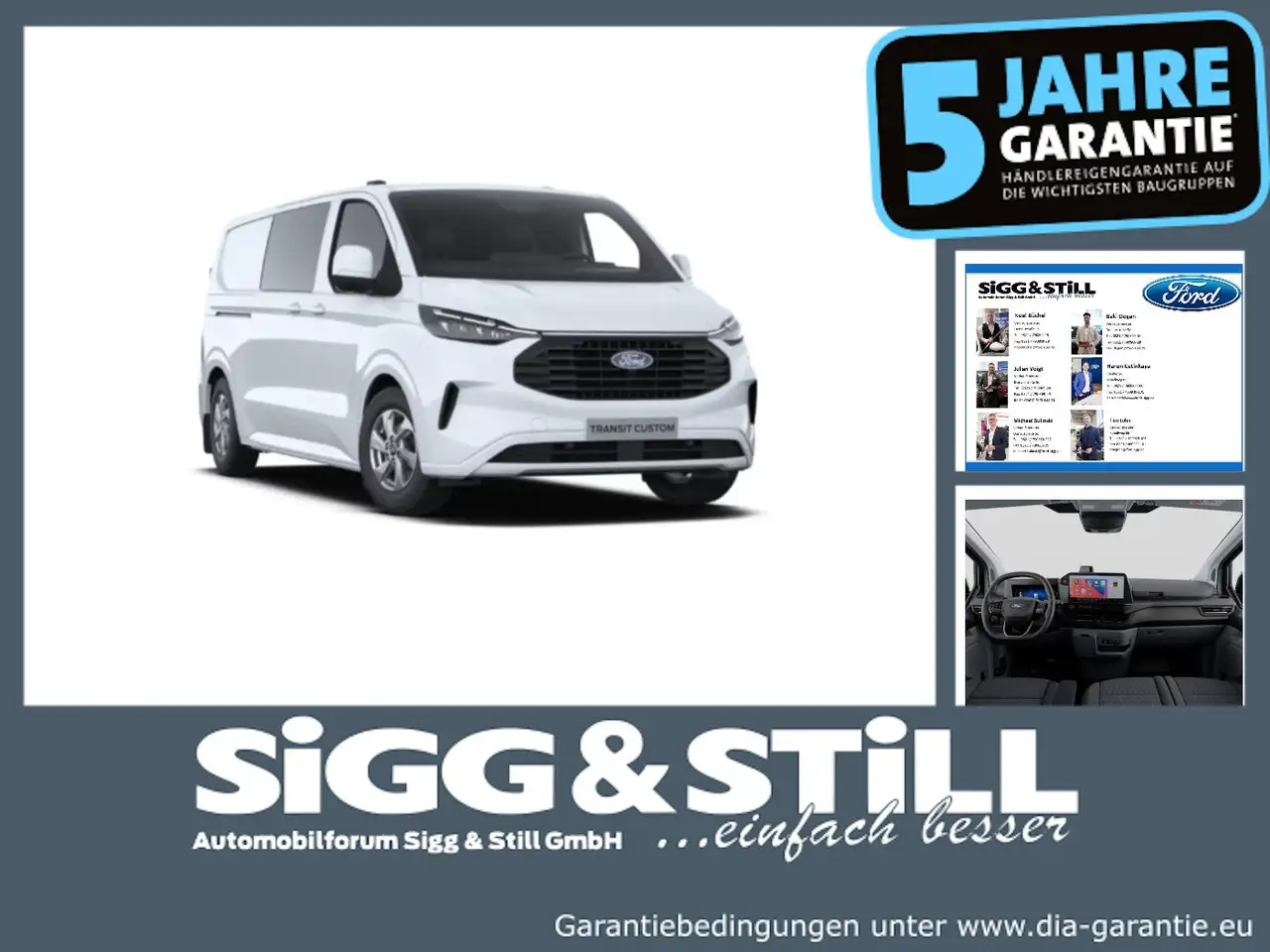 Ford Transit Custom MultiCab Limited 320 L2 AT NAV*SHZ — photo 1 of 14