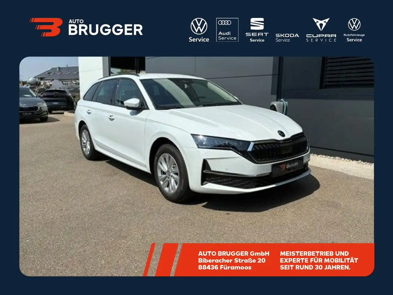 Skoda Octavia Combi 2.0 TDI DSG Selection LED NAVI AHK RFK AC... — photo 1 of 18