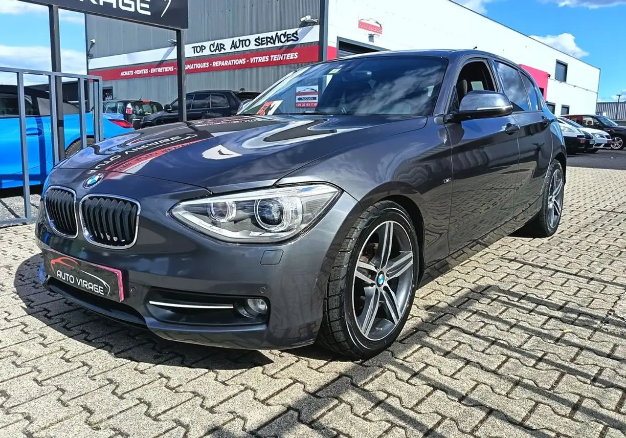 BMW 116 116i 136cv F20 SPORT LINE Xénon Led Clim Auto Alcantara Garantie 12M — photo 1 of 5