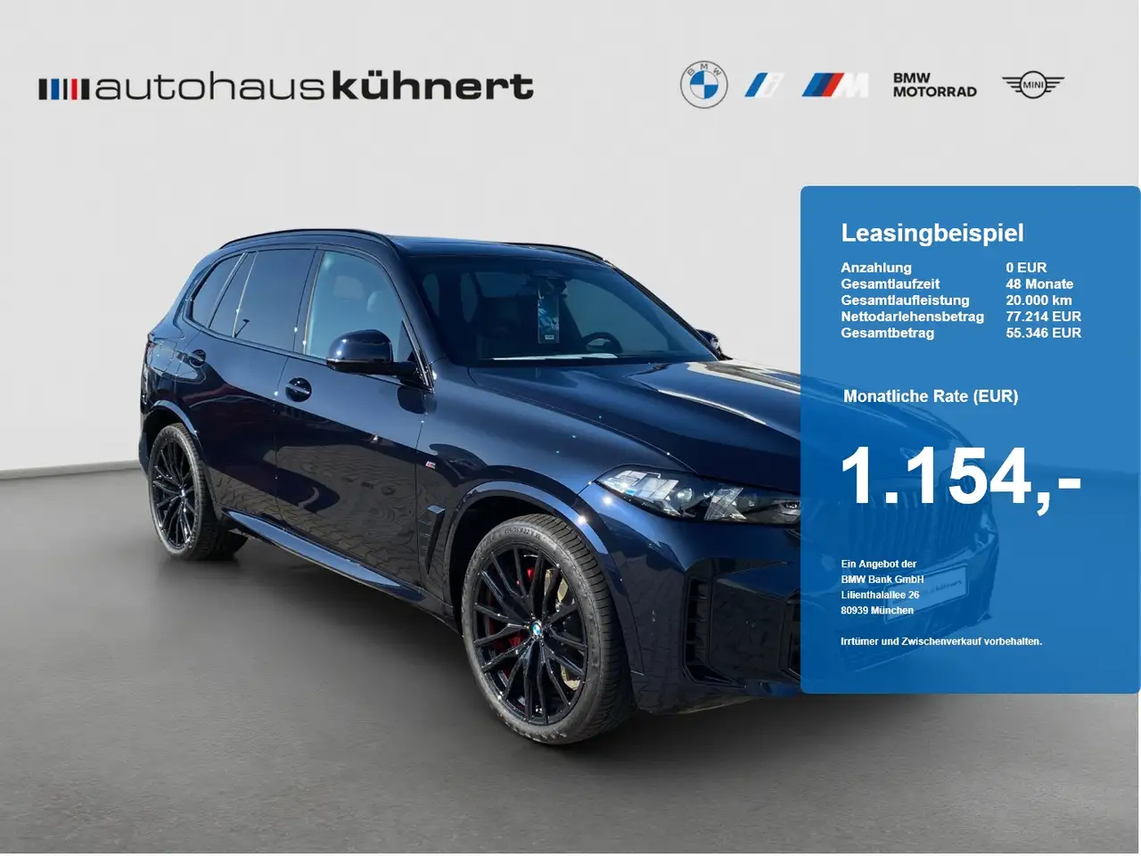BMW X5 xDrive30d M-Sport PRO UPE: 121.230 EUR — photo 1 of 15