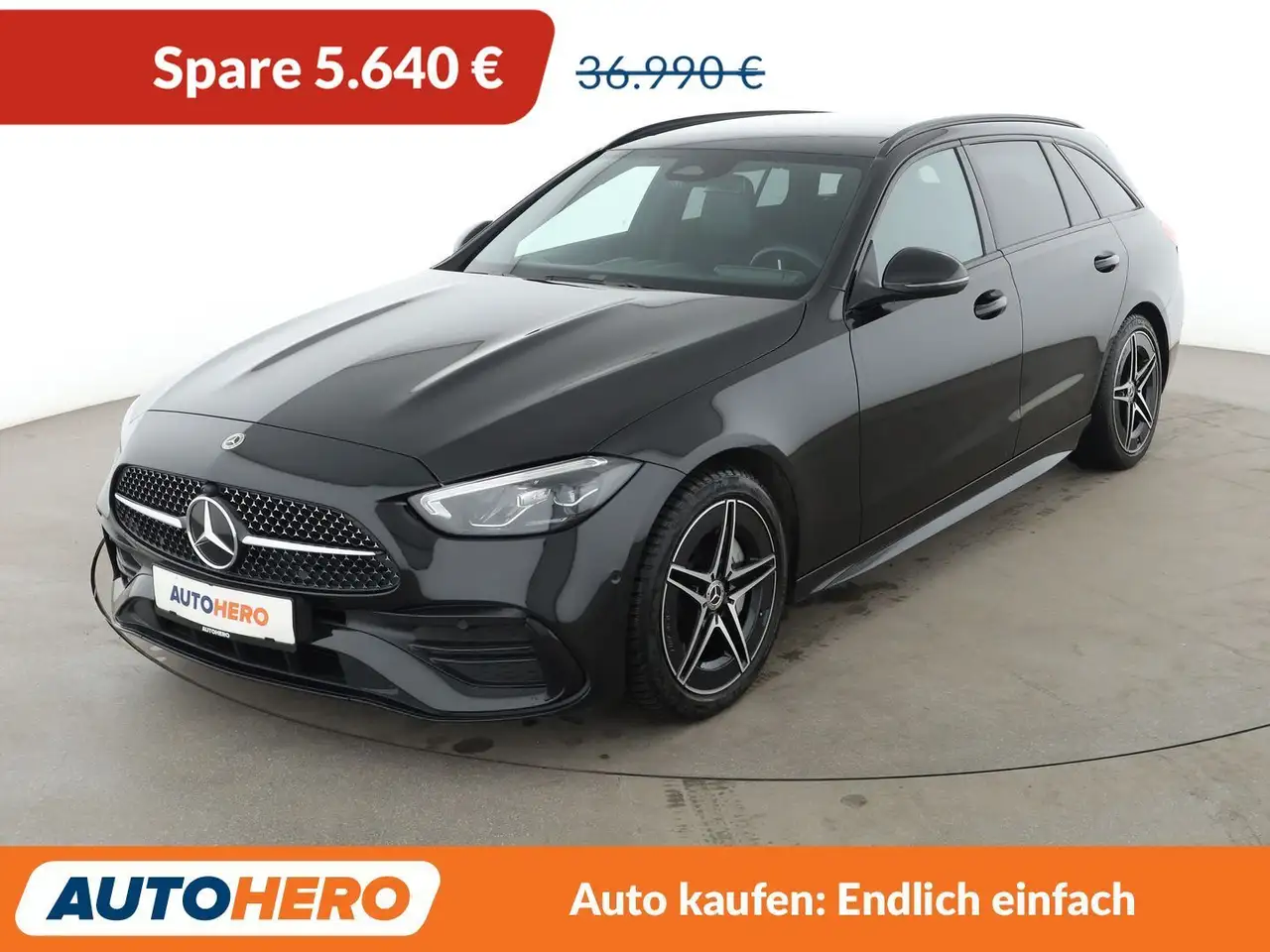Mercedes-Benz C 220 d T AMG Line Aut.*NAVI*CAM*LED*ACC*PDC*SHZ*AHK* — photo 1 of 24