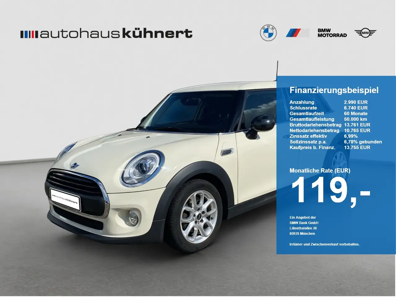 MINI One LED Navi Sportsitz KeyLess PDC — photo 1 of 15