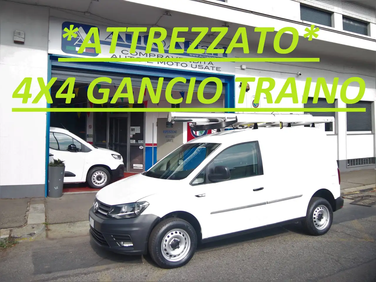 Volkswagen Caddy 2.0TDI 122CV 4MOTION 4X4 GANCIO TRAINO — photo 1 of 15