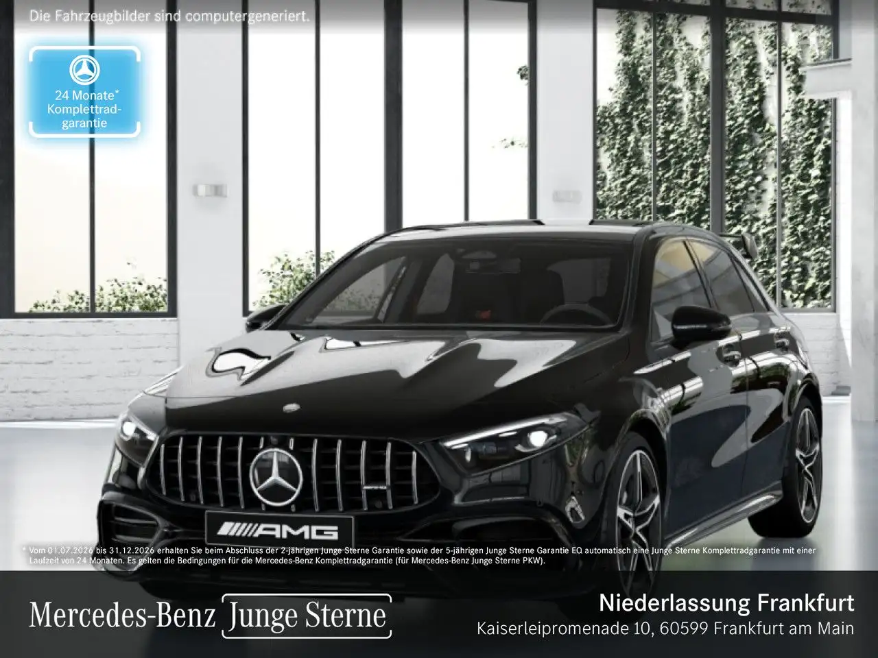 Mercedes-Benz A 45 AMG A 45 S 4M DRIVERS+PANO+360°+MULTIBEAM+BURMESTER — photo 1 of 22