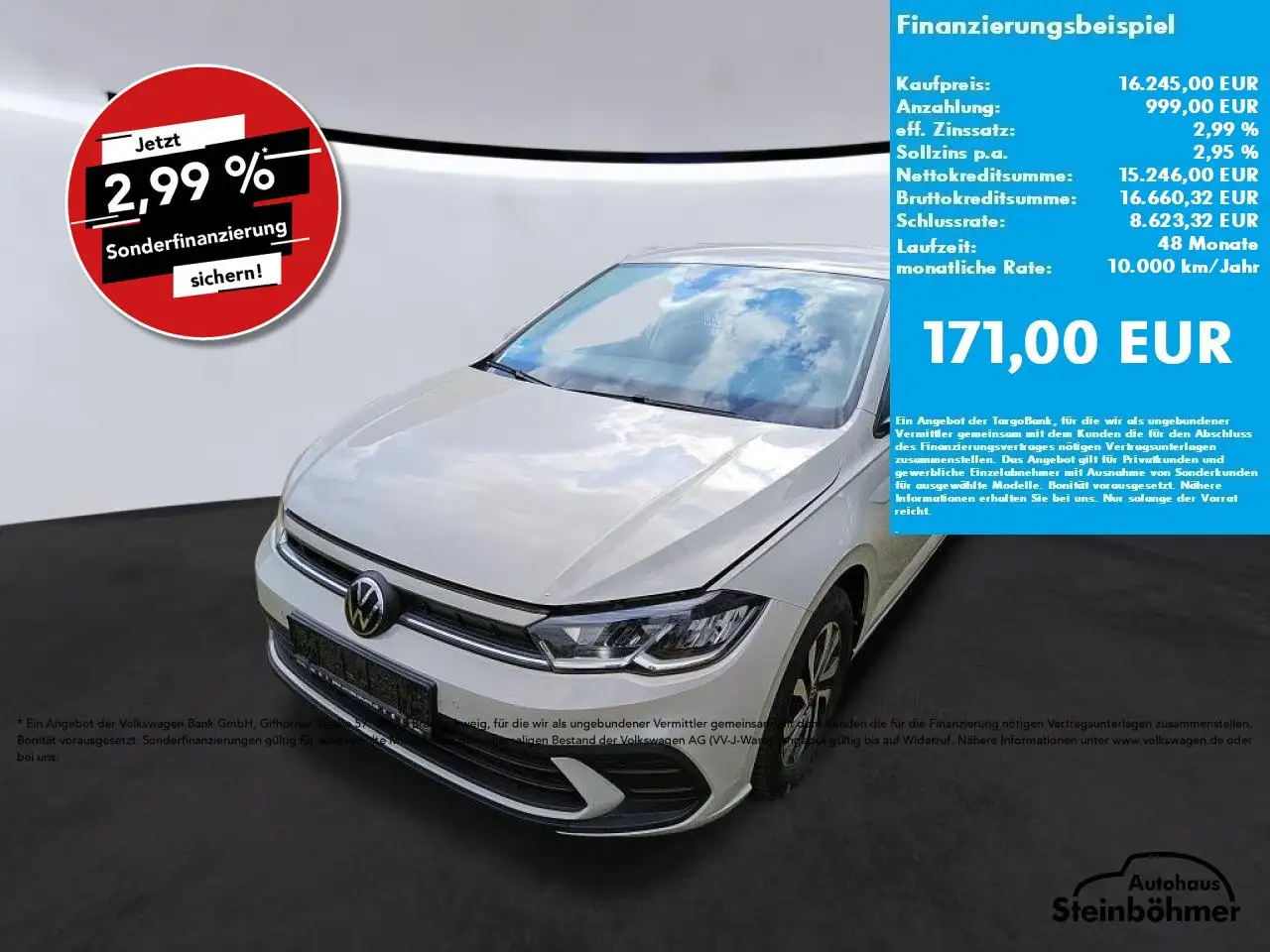 Volkswagen Polo ACTIVE 1.0MPI LED NAV SHZ AppCon Galway Navi — photo 1 of 8