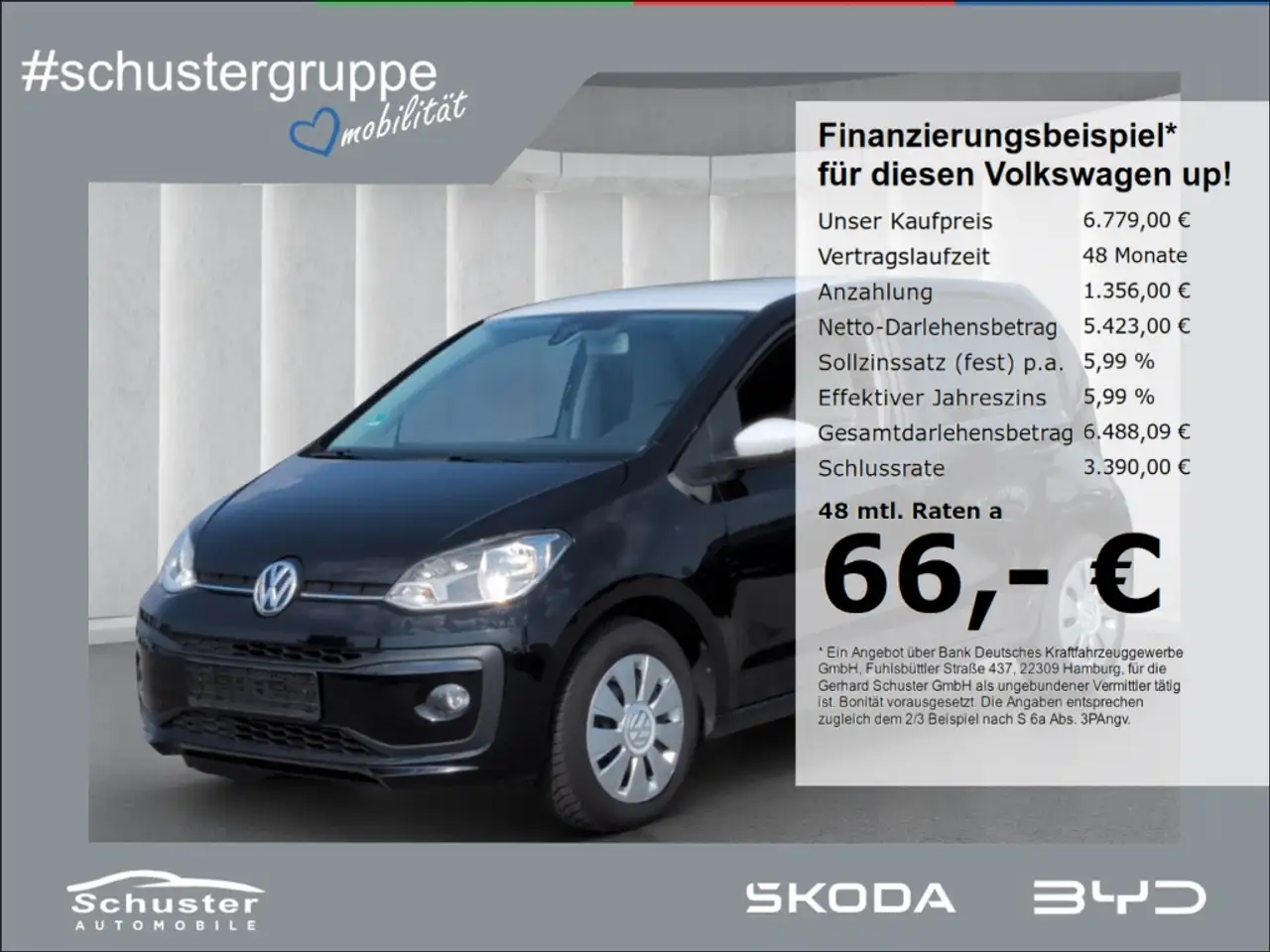 Volkswagen up! move*Tempomat SHZ PDC Klima Licht/Regensen — photo 1 of 20