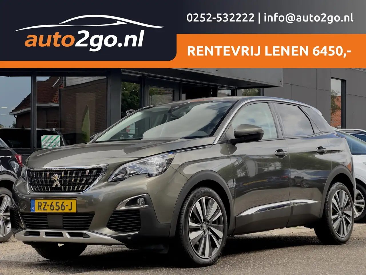 Peugeot 3008 1.2 ACTIE! BETAAL NU 50% 6450 DE REST IN 2JR RENTE — photo 1 of 31