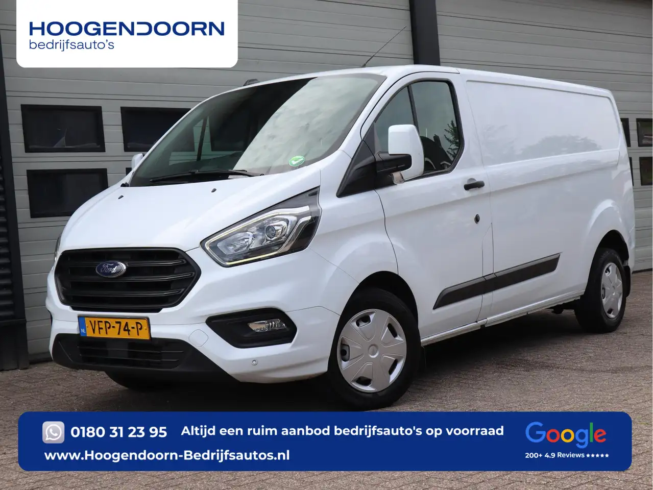 Ford Transit Custom 2.0 TDCI 130pk Euro 6 L2 Lang - Trekhaak - Navi - — photo 1 of 22