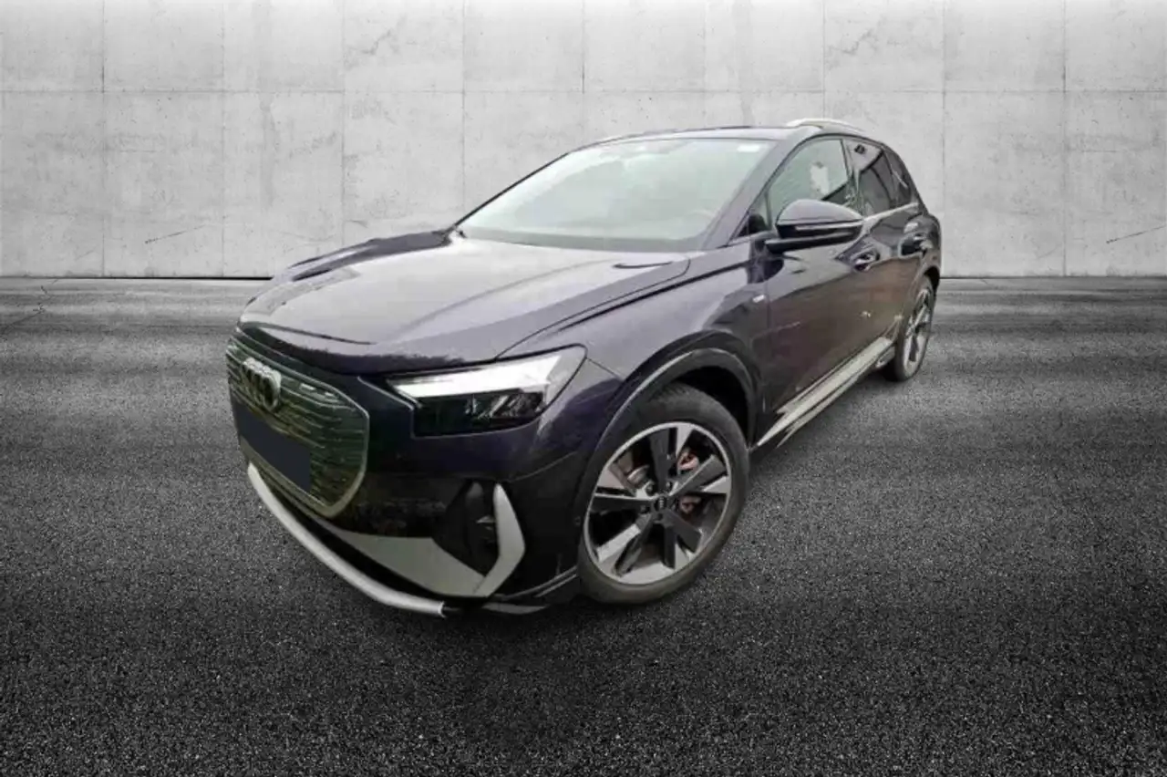 Audi Q4 e-tron Q4 40 e-tron S line edition — photo 1 of 6