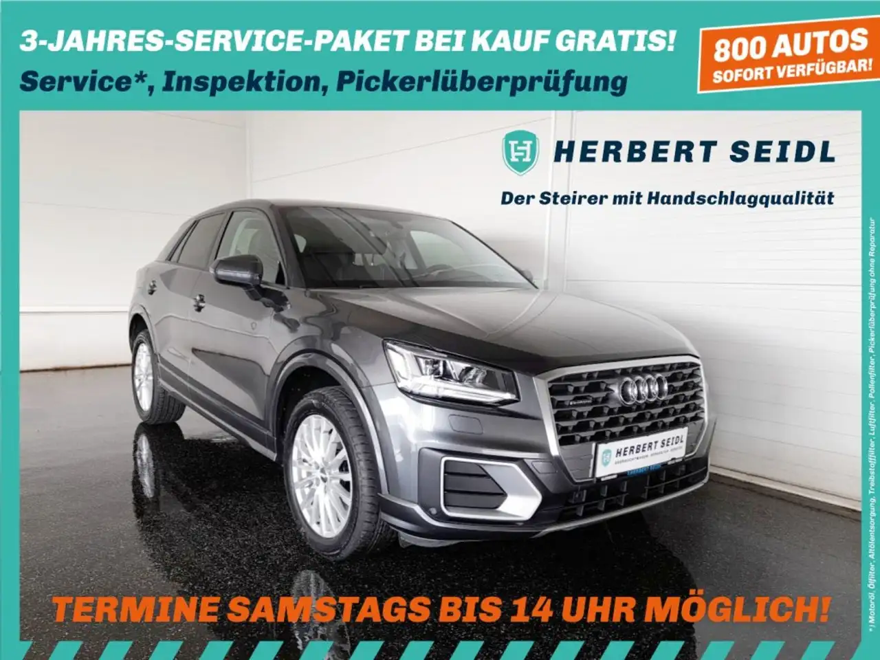 Audi Q2 SPORT 35 TDI quattro S-tr *LED & DYN BLINKER / LEDER / NAVI / AHV & KAMERA / TEMPOMAT / E-KLAPPE* — photo 1 of 19