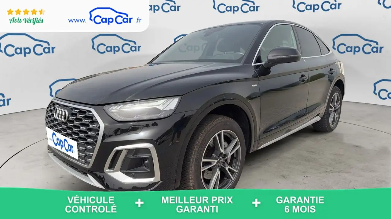 Audi Q5 II 55 TFSIe 367 Quattro S-Tronic 7 S line - Automatique — photo 1 of 29