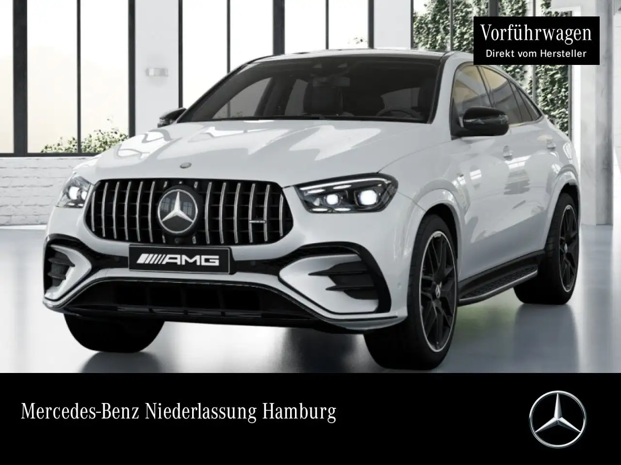 Mercedes-Benz GLE 53 AMG GLE 53 HYBRID Coupé 4M NIGHT+PANO+360+AHK+22"+HUD — photo 1 of 21