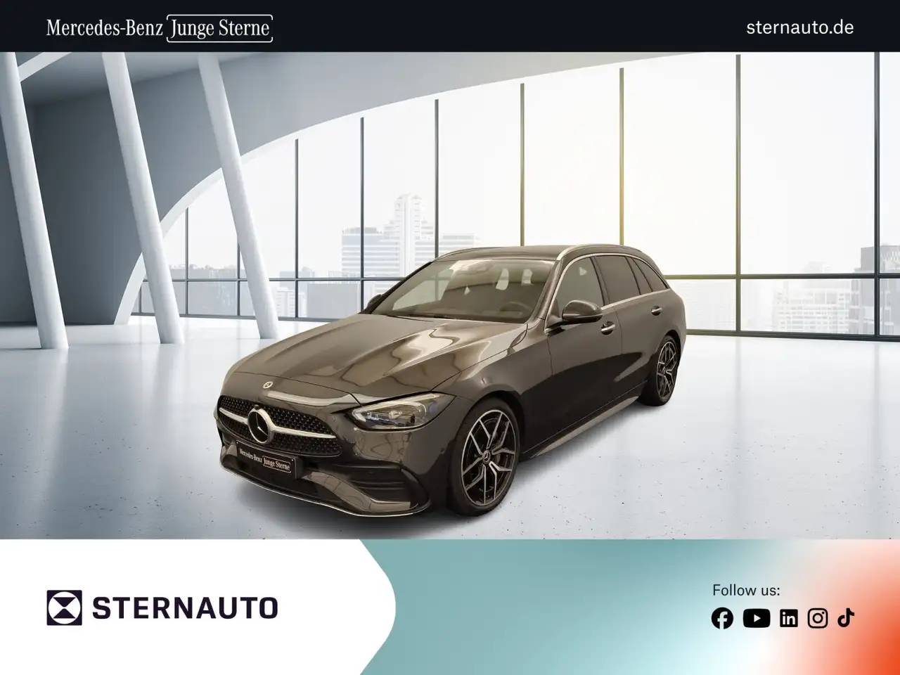 Mercedes-Benz C 300 C 300T 4M AMG Premium+ Distro Pano AHK Burmester — photo 1 of 15