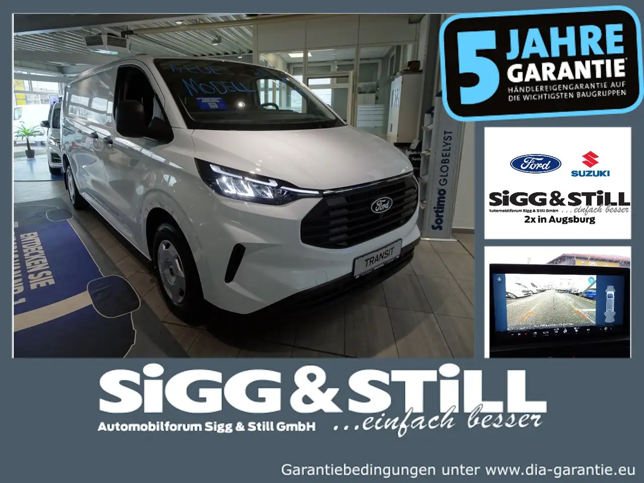 Ford Transit Custom Kasten Trend 320 L1 AT ACC*PDC*CAM — photo 1 of 21